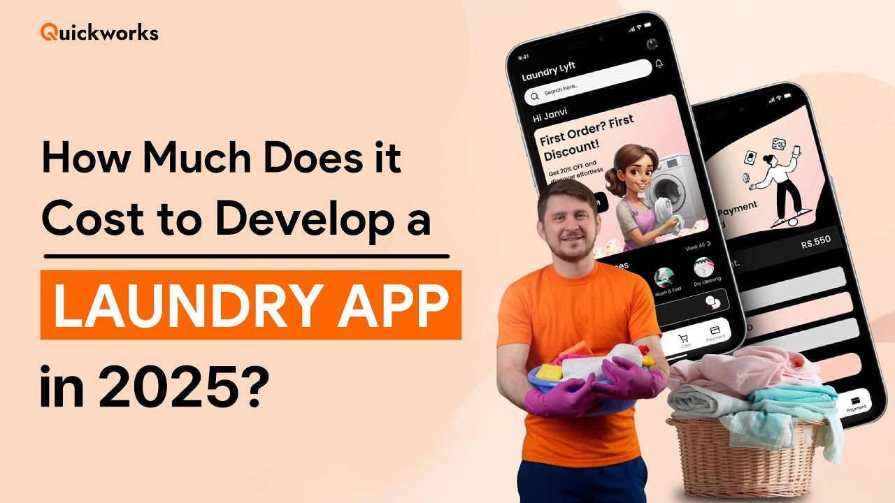 How Much Does It Cost to Build a Laundry App? | Laundry Pickup and Delivery App Development Cost