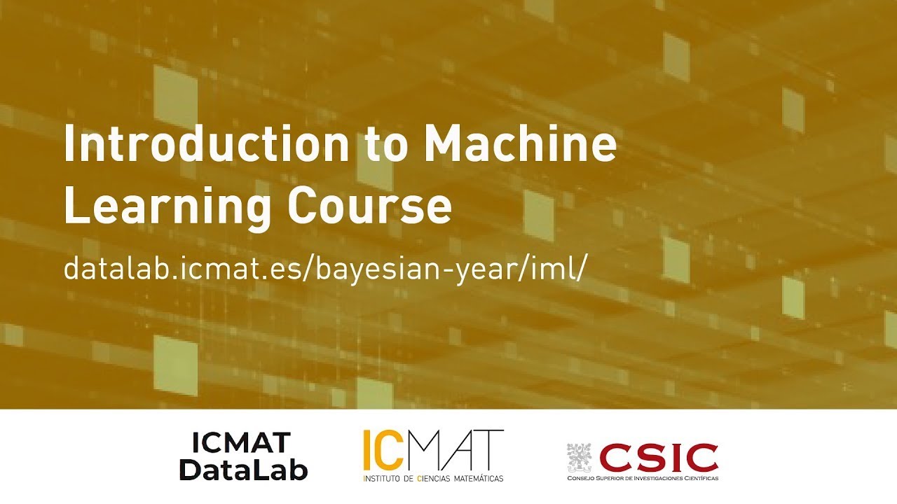 Introduction to Machine Learning Course (6) - YouTube