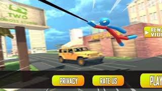 spider rope hero stickman crime gangster 2019 gameplay screenshot 2