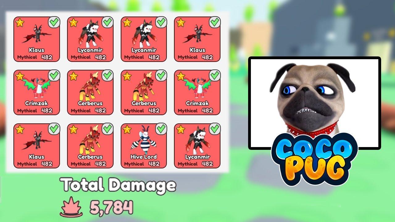 Collect all pets codes