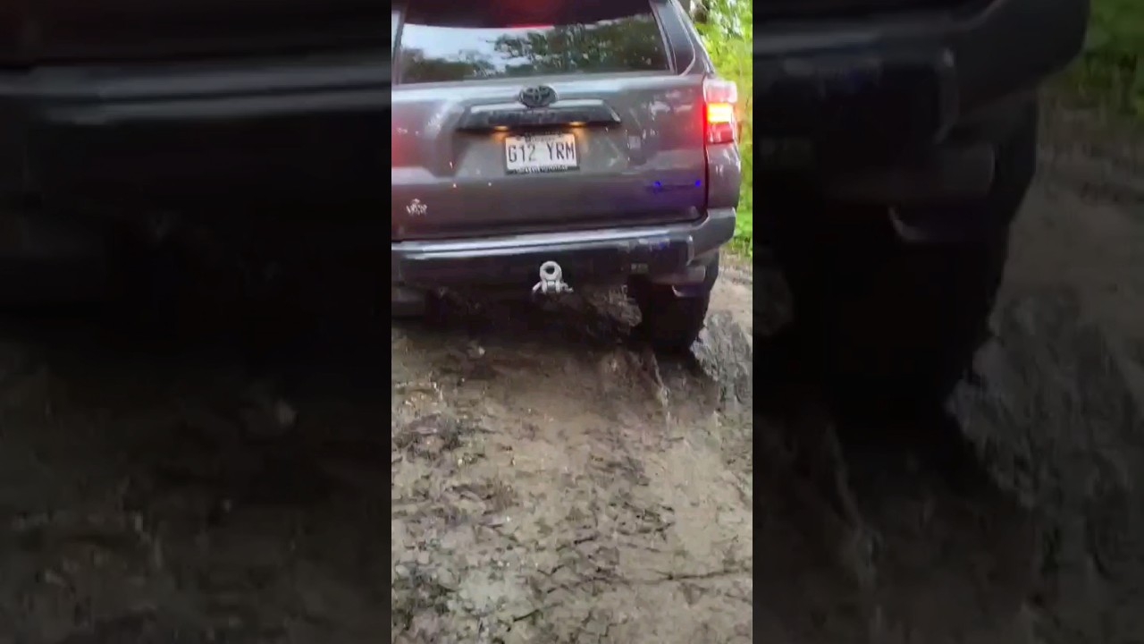 Stock TRD Pro offroad!  