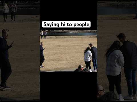 Видео: Saying hi to people #lahwf #awkward #cringe