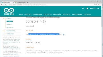 5.13.1 - Funções abs constrain (Curso Arduino Aula 58)