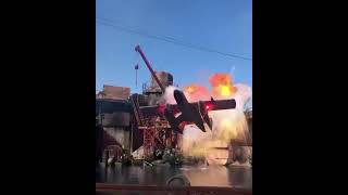 WaterWorld Stunt Show Sea Plane #universalstudioshollywood  #waterworld
