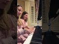 new duet! Took a lot of effort, but totally worth it #piano #sisters ...
