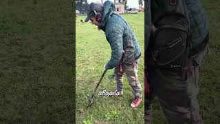 Antes que me digan que no tapo los pozos miren bien son 💩 de caballo 🤣 #metaldetecting