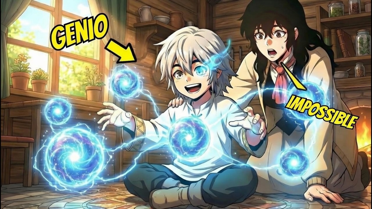 💢El chico mas pobre de aldea despierta la habilidad mágica más poderosa |manhwa recap|