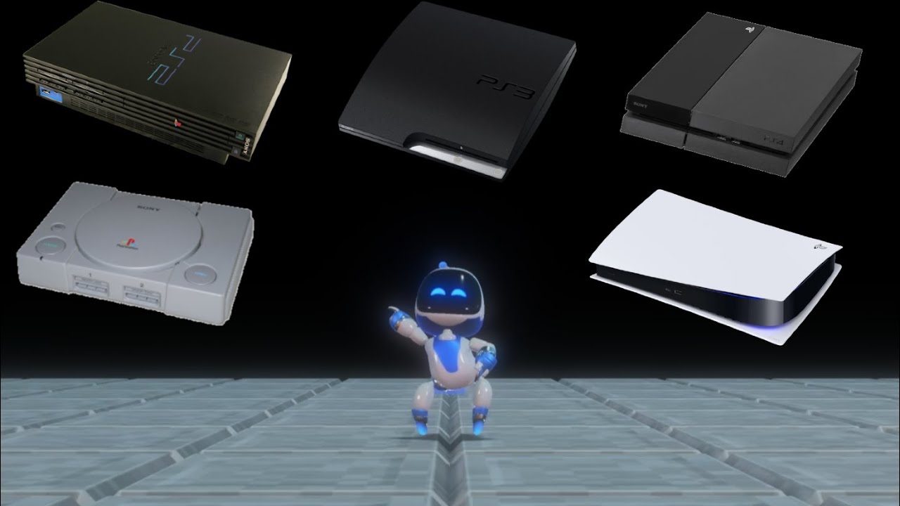 ASTRO's Playroom - Collect all copies of the Playstation - PS1
