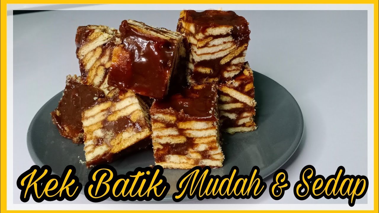 resepi kek batik tanpa telur