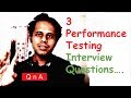 Performance Testing Interview Questions