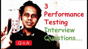 Performance Testing Interview Questions
