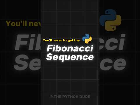 Fibonacci Sequence with Python #coding #fibonaccisequence