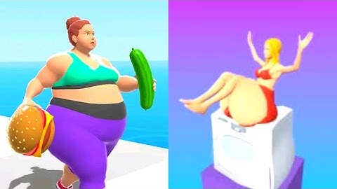 FAT 2 Fit  Vs SQUEEZY GIRL Games Pro All Levels Walkthrough Gameplay iOS,Android Update New