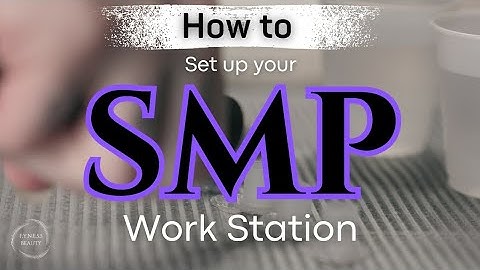 How to set up your Scalp Micropigmentation Work Station. NJ standards.