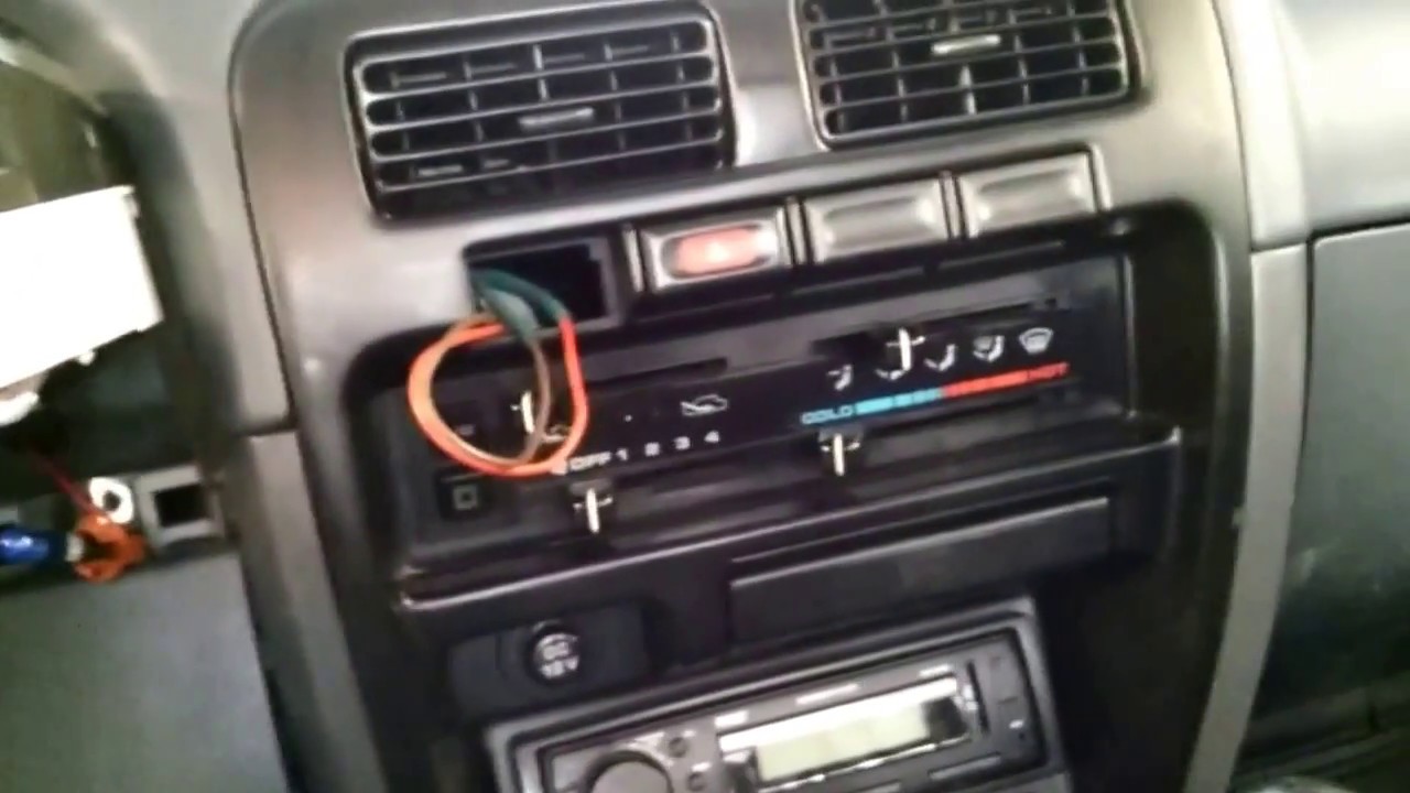 1995 Nissan D21 Hardbody Dash Cluster Hack