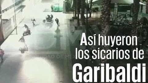 Así huyeron los sicarios vestidos de mariachi de Garibaldi