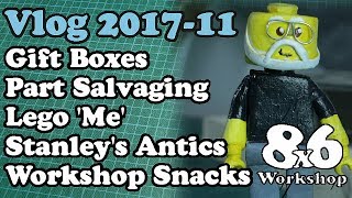 8x6 Vlog ► Boxes, Salvage Hunt - Stanley&#39;s Antics - Workshop Snacks - Lego Me and a salvage hunt!