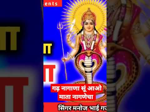 गढ़ नागाणा सूं आओ माता नागणेचा | नागाणा मां की छावली | गायक मनोज भाई गजनेर | #shorts #shortsfeed