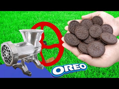 EXPERIMENT OREO VS MEAT GRINDER