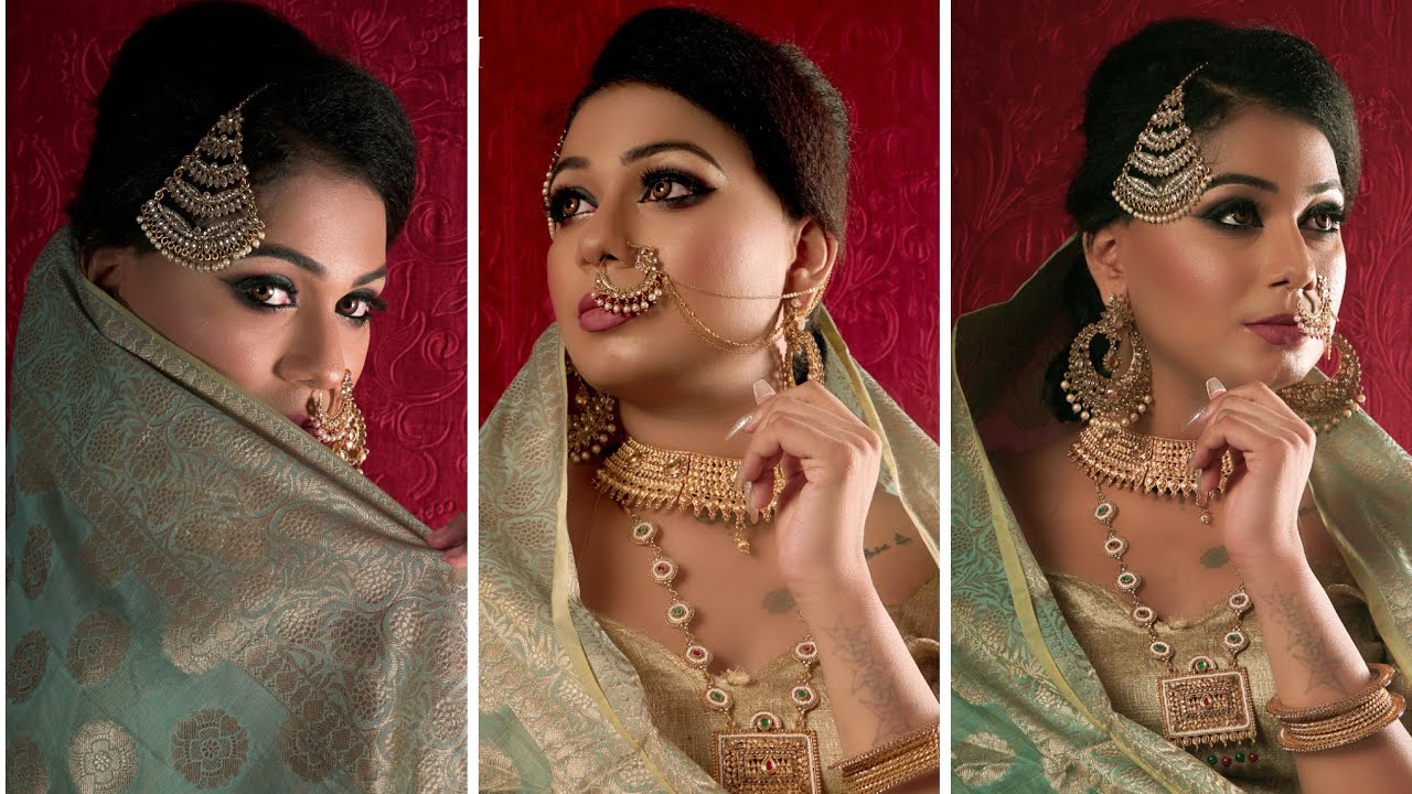 Boy To Girl Indian Muslim Bridal Makeup