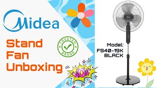 Midea Stand Fan Unboxing | FS40-19K #midea #fan #unboxing