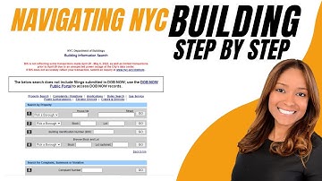 A Step-by-Step Guide to Finding DOB Violations, Open Permits, and CO || Department of Building