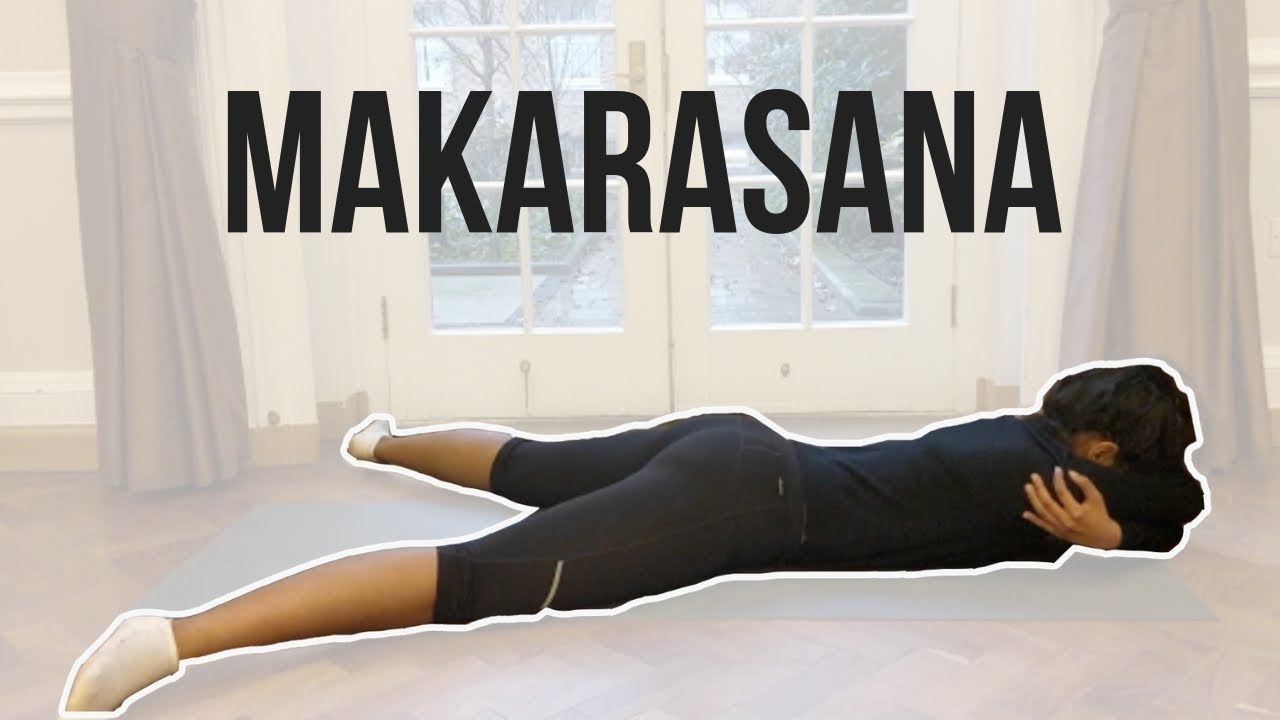 Makarasana – The Crocodile Posture | PPT
