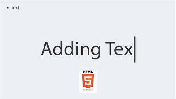 Add Text To HTML Canvas | Drawing App Tutorial Part 6