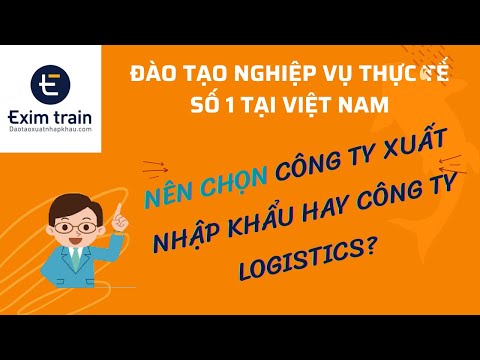 Video Nên chọn công ty Xuất nhập khẩu hay công ty Logistics?... - youtube