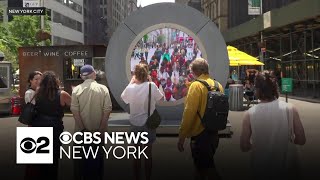 "Bad behavior" forces pause of NYC Portal linking New York to Dublin, Ireland