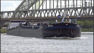 ⚓️'RES en RES II' vrachtschip en duwbak KVB, 02318090 en 02318091, gespot 08 08 2019