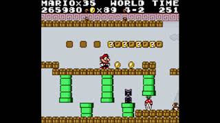 Super Mario Land DX (Full Color): World 4: Chai Kingdom (Final Boss \u0026 Ending)