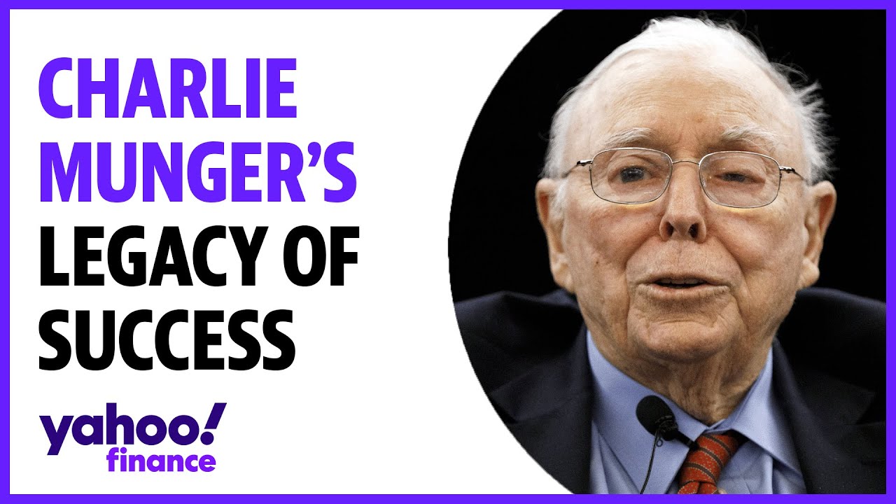 Key Lessons From Legendary Investor Charlie Munger - WSJ