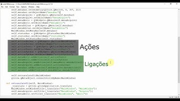 Interfaces Gráficas com PyQt5 [16] - Menus