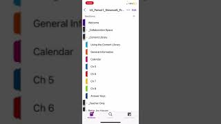 MS OneNote (phone app tutorial) screenshot 2