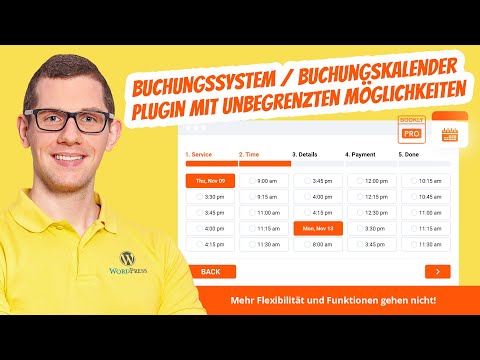 Das wohl beste WordPress Buchungssystem / Buchungskalender Plugin mit unbegrenzten Möglichkeiten