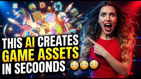 This AI Creates Game Assets in SECONDS 😳😳😳