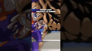 Mount lady n’est pas inutile #anime #mha