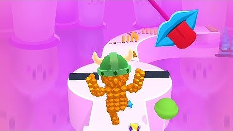 Pixel Rush Lv 9 - Gameplay Walkthrough iOs, Android #Shorts