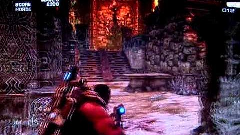 Gears of War 2: Level 100 glitch(NOT HOW TOO GET IT!)