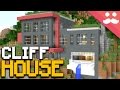 Cliff Side PISTON HOUSE in Minecraft!