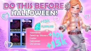 QUICK You NEED To DO THIS Before ROYALLOWEEN!  Royale High Trading Tips!