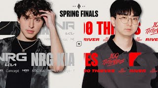 100 Thieves v NRG | LCS Spring Playoffs | Lower Bracket Quarter-Finals | Game 2 (2024)