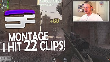 I AM MAKING A MONTAGE! i hit 22 INSANE clips (COD4)