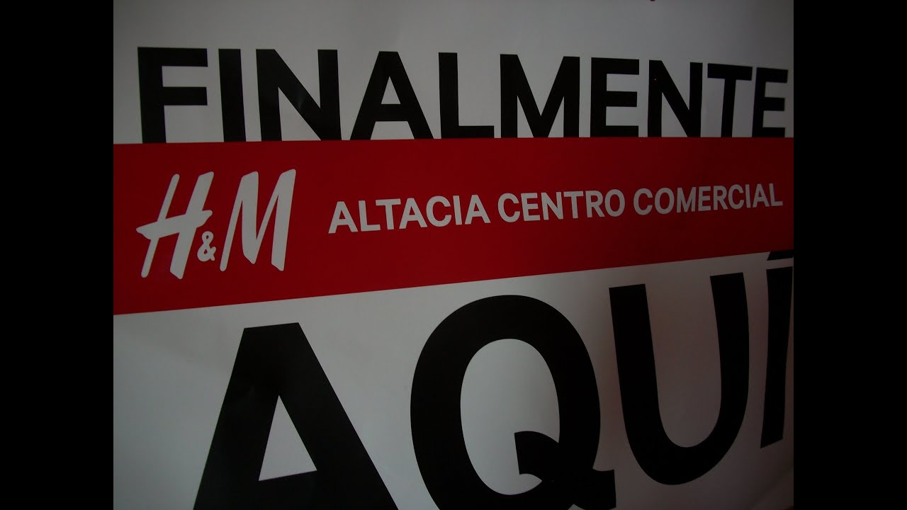 H&M Compras e inauguración YouTube