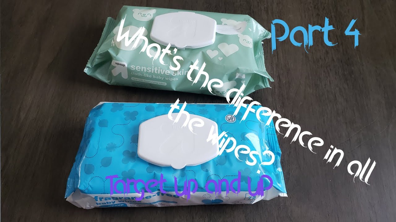 All these wipes what's the difference? Target Up and Up part 4 YouTube