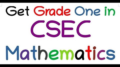 CSEC Mathematics May 2023 Question 9 b