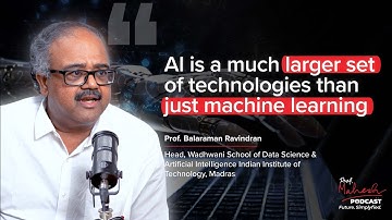 AI vs ML vs Data Science: Prof. Balaraman Ravindran Explains the Difference