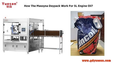 How The Maszyna Doypack Work For 5L Engine Oil?