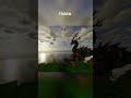 Which Shader is Better? Pt. 29 Sunset Dragon  #minecraft #minecraftrealistic #shorts